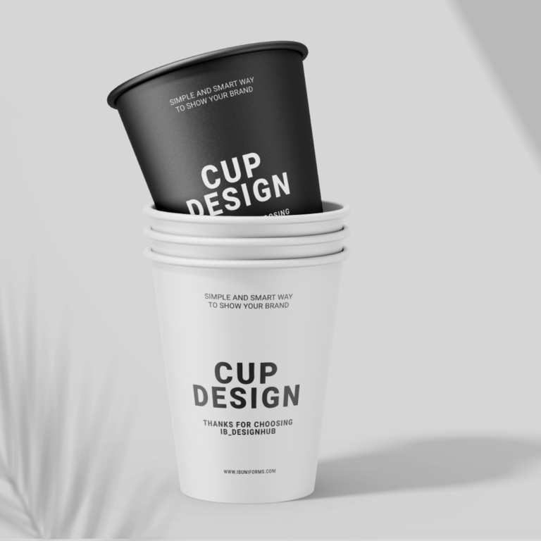 two cups stacked on top of each other